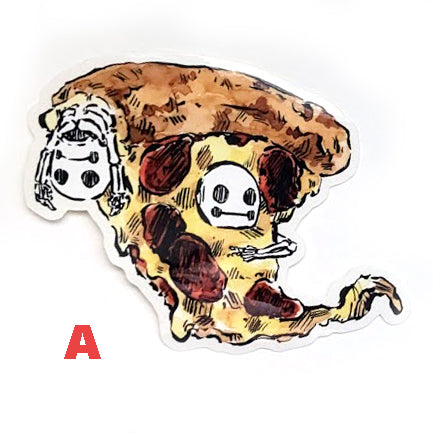 Skelemen Food Stickers
