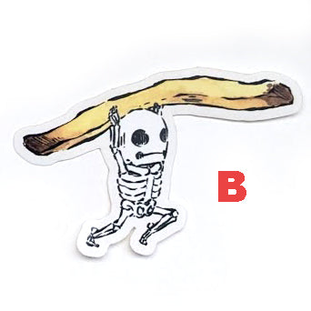 Skelemen Food Stickers